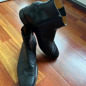 Black Leather Dress Boot NEW!